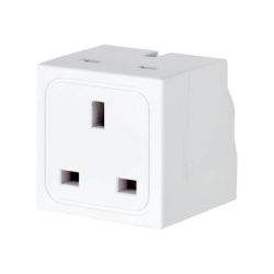 Tripp Lite 2-Outlet Power Strip - British BS1363A Outlets, 220-250V AC, 13A, Direct Plug, BS1363A Plug, White - Power strip - 13 A - AC 230 V - input: BS 1363A - output connectors: 2 (BS 1363A) - United Kingdom - white