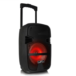 BeFree Sound Bluetooth Portable Party PA Speaker System With Illuminating Lights, 99597279M