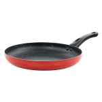 Oster Luneta Aluminum Non-Stick Frying Pan, 11-1/2in, Red