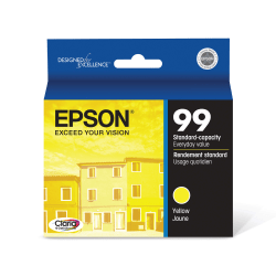 Epson 99 Claria Yellow Ink Cartridge, T099420-S