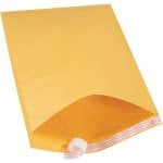 Partners Brand Kraft EZ Open Tear-Tab Bubble Mailers, #7, 14 1/2in x 20in, Pack Of 25