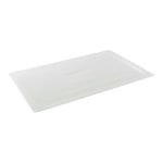 Cambro Full Size Food Pan Cover, 12in x 21in, Clear