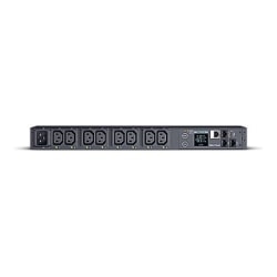 CyberPower PDU81005 100 - 120 VAC 20A Switched Metered-by-Outlet PDU - 8 Outlets, 10 ft, IEC-320 C20, Horizontal, 1U, LCD, 3YR Warranty