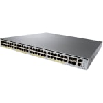 Cisco Catalyst 4948E Ethernet Switch - 48 Ports - Manageable - Gigabit Ethernet - 10/100/1000Base-T - 2 Layer Supported - 1U High - Rack-mountable - 1 Year Limited Warranty