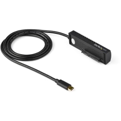 StarTech.com USB C to SATA Adapter Cable for 2.5in/3.5in SSD/HDD Drives - USB 3.1 (10Gbps)