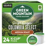 Green Mountain Coffee Single-Serve Coffee K-Cup Pods, Colombian Fair Trade Select, Carton Of 24