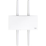 Meraki MR76 Dual Band IEEE 802.11 a/b/g/n/ac/ax 1.70 Gbit/s Wireless Access Point - Outdoor - 2.40 GHz, 5 GHz - 4 x External Antenna(s) - External - MIMO Technology - 1 x Network (RJ-45) - Gigabit Ethernet - PoE Ports - 15 W - IP67