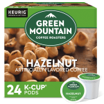 Green Mountain Coffee Single-Serve Coffee K-Cup Pods, Hazelnut, Carton Of 24