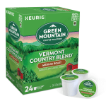 Green Mountain Coffee Single-Serve Coffee K-Cup Pods, Vermont Country Blend, Carton Of 24