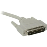 C2G - Serial cable - DB-25 (M) to DB-25 (F) - 25 ft - white