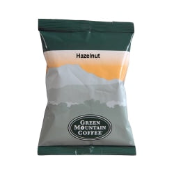 Green Mountain Coffee Single-Serve Coffee Packets, Hazelnut, Carton Of 50