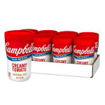 Campbells On The Go Creamy Tomato Soup Cups, 11.1 Oz, Pack Of 8 Cups