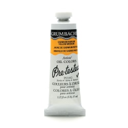 Grumbacher P249 Pre-Tested Artists Oil Colors, 1.25 Oz, Zinc Yellow Hue, Pack Of 2