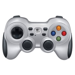 Logitech? Wireless Gamepad F710 Gaming Controller, Black; Silver