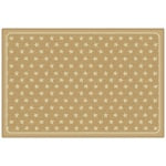 Carpets for Kids KID$Value PLUS Super Stars Decorative Rug, 6ft x 9ft, Brown