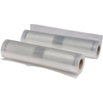 Nesco 2 Vacuum Sealer Rolls (7.9in x 19.70ft) - 7.90in Width x 19.70 ft Length - Nylon, Polyethylene - 2Roll - Food