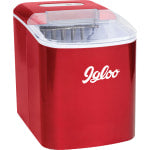 Igloo ICEB26RR Automatic Portable Countertop Ice Maker Machine, Retro Red