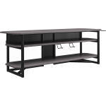 Ameriwood Home NTense Quest Gaming 65in TV Stand, Gray