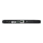 Tripp Lite PDU Monitored 7.4KW 230V ATS IEC309 32A 2 Blue Inputs 1URM - Power distribution unit (rack-mountable) - 32 A - AC 200/208/220/230/240 V - 7.4 kW - 1-phase - Ethernet 10/100