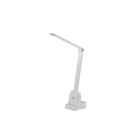 Adesso Simplee Cody AdessoCharge LED Desk Lamp, 24-1/2inH, White