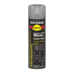 Rust-Oleum Hard Hat High Performance V2100 System Rust Preventive Enamel Hammered Finish Spray Paint, 15 Oz, Metal Silver, Case Of 6 Cans