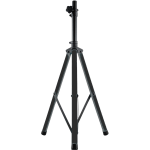 gemini STL-500: Ultra Bright LED Speaker Stand - 110.23 lb Load Capacity - 35.4in Height x 3.9in Width - Black