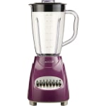 Brentwood (JB-220PR) 12 Speed Blender Plastic Jar - Purple - 350 W - 1.59 quart - 12 Speed Setting(s) - Purple