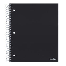 Mead Five Star Spiral Notebooks, 8.5in x 11in, 3 Subject, College Ruled, 150 Sheets, Assorted, Pack Of 6