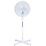 Optimus Kool Zone 16in Oscillating Fan, White