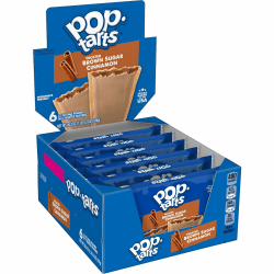 Pop-Tarts, Frosted Brown Sugar Cinnamon - Cinnamon, Brown Sugar, Frosted Brown Sugar Cinnamon - 1 - 1.27 lb - 12 / Box