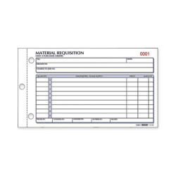 TOPS Credit Card Sales Slip Forms - 15 lb - 3 Part - Carbonless Copy - 3 1/4in x 7 7/8in Sheet Size - White Sheet(s) - Blue Print Color - Paper - 100 / Pack