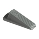 Master Caster Big Foot Doorstops, 1 1/4inH x 2inW x 4 3/4inD, Gray, Pack Of 2