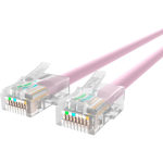 Belkin - Patch cable - RJ-45 (M) to RJ-45 (M) - 7 ft - UTP - CAT 5e - pink - for Omniview SMB 1x16, SMB 1x8; OmniView IP 5000HQ; OmniView SMB CAT5 KVM Switch