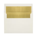 LUX Invitation Envelopes, A6, Peel & Press Closure, Gold/Natural, Pack Of 500