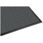 Guardian Floor Protection WaterGuard Wiper Scraper Indoor Mat - Indoor, Outdoor, Floor, Entryway, Breakroom, Kitchen - 60in Length x 36in Width - Rectangle - Fiber, Polypropylene - Charcoal