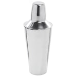 American Metalcraft Stainless Steel Cocktail Shakers, 3-Piece, 28 Oz, Silver, Case Of 48 Shakers