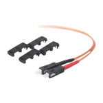 Belkin - Patch cable - SC/PC multi-mode (M) to SC/PC multi-mode (M) - 2 m - fiber optic - 62.5 / 125 micron - OM1 - orange