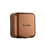 Alpine Industries Hemlock 120 Volt Steel Electric Commercial Automatic Touchless Hand Dryer, Copper