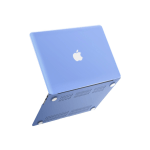 iBenzer Neon Party - Notebook shell case - 13in - serenity blue - for Apple Macbook Air 13.3in (Mid 2009, Late 2010, Mid 2011, Mid 2012, Mid 2013, Early 2014, Early 2015, Mid 2017)