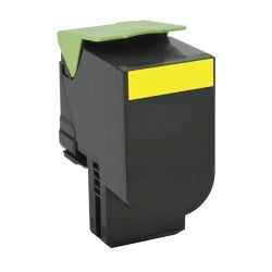 Lexmark 80C1XY0 Extra-High-Yield Yellow Toner Cartridge