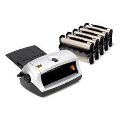 Scotch Cold Laminating Machine 8.5in Laminator Value Pack, 5 cartridges