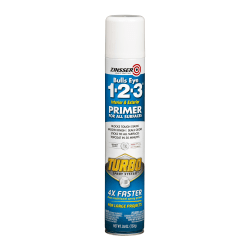 Zinsser Bulls Eye Turbo White Primer, 26 Oz, Case Of 6 Bottles