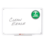 Quartet Total Erase iQ Unframed Dry-Erase Whiteboard, 7in x 11in, Clear