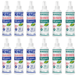 No Natz No Mosquitoz Botanical Bug Repellent, 4 Oz, Pack Of 8 Bottles