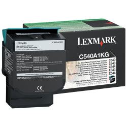 Lexmark C540A1KG Return Program Black Toner Cartridge