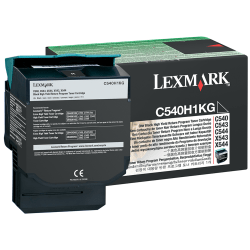 Lexmark C540H1KG High-Yield Return Program Black Toner Cartridge