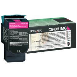 Lexmark C540H1MG Return Program Magenta Toner Cartridge