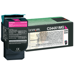 Lexmark C544X1MG High-Yield Return Program Magenta Toner Cartridge