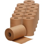 SKILCRAFT Paper Towel Rolls, 7-7/8in x 350ft, 100% Recycled, Brown, Box Of 12 Rolls