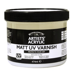 Winsor & Newton Artists Acrylic UV Varnish, Gloss, 237 mL